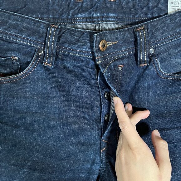 Diesel Safado Slim Straight Button Fly Jeans - Men's Size 30*34(Fit 30*31) - Picture 4 of 13